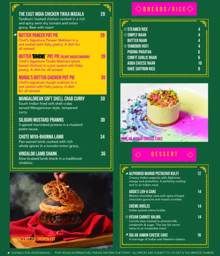 ADDA MENU